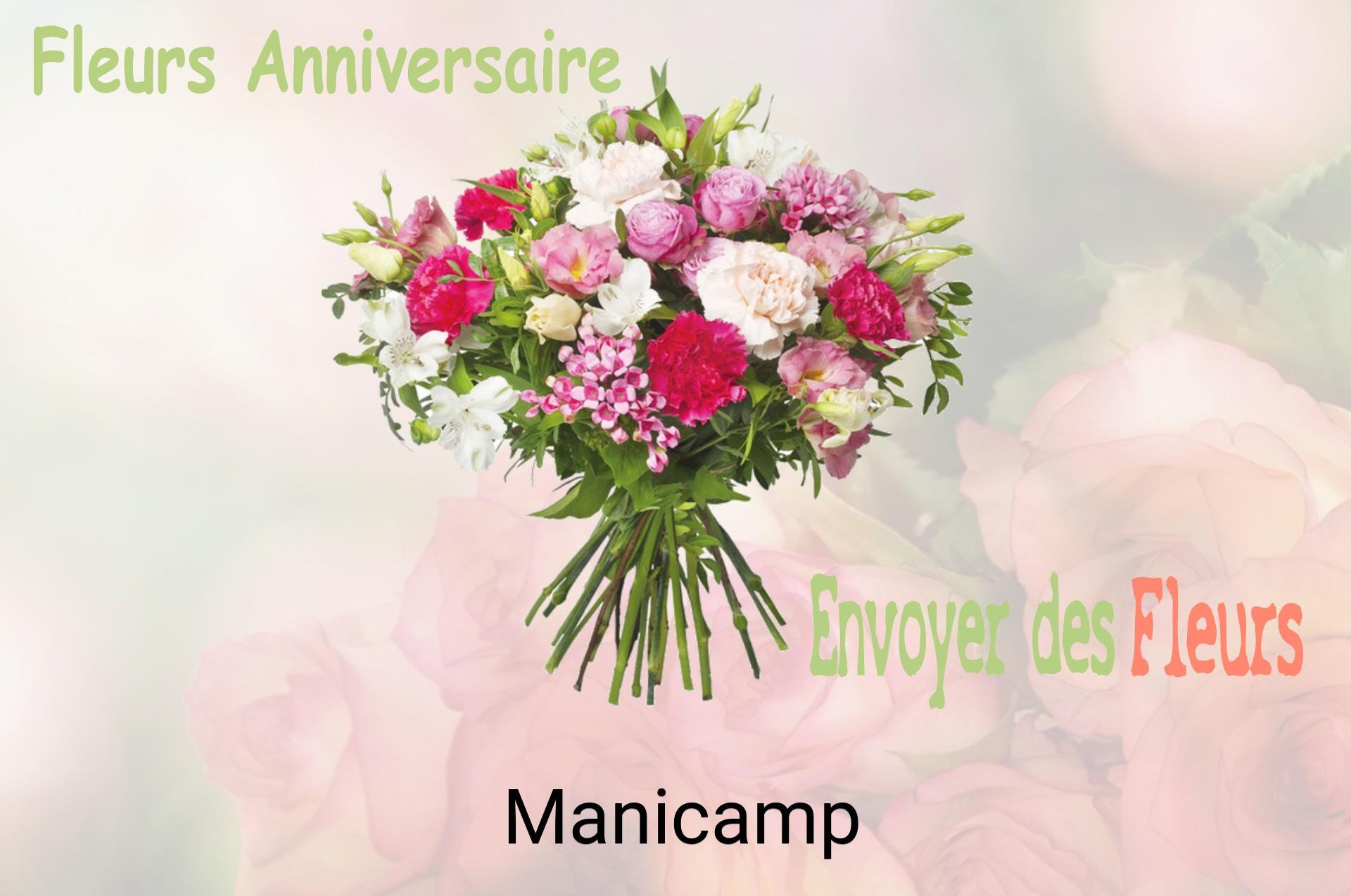 Bouquet de fleurs d’anniversaire livré à Manicamp